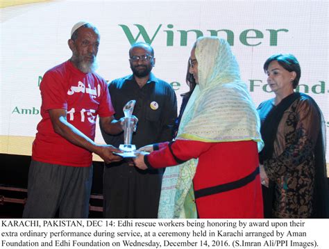 The Edhi Awards Ceremony: Celebrating Extraordinary Acts of Humanity and Inspiring Generations to Come